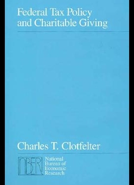 【预售】Federal Tax Policy and Charitable Giving