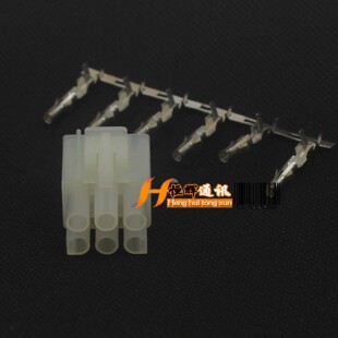 适用于YAESU短波电台FT-857D FT-897D电源线IC725 电源线6针插头