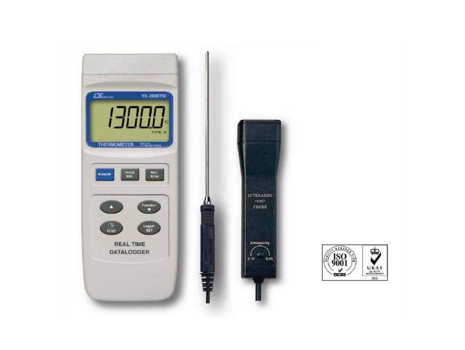 台湾LUTRON路昌YK-2005TM 记录型温度计台湾制造正品