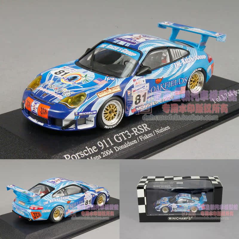 ÌØ¼ÛÃÔÄãÇÐ 1:43 ±£Ê±½Ý911 GT3 RSR 2004ÄêÀÕâÈü81ºÅDONALDSON