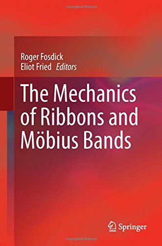 【预订】The Mechanics of Ribbons and Möbius Bands-封面