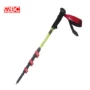 Chính hãng MBC carbon trekking cực M124Q khóa bốn phần Kính thiên văn ngoài trời thẳng tay cầm leo núi đi bộ đi bộ - Gậy / gậy gậy chống trượt có đèn pin cho người già