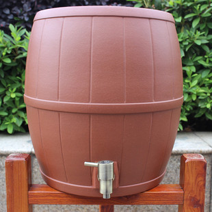 无釉紫砂水缸环保饮水机带龙头净水缸储水罐茶具茶水缸宜兴正品
