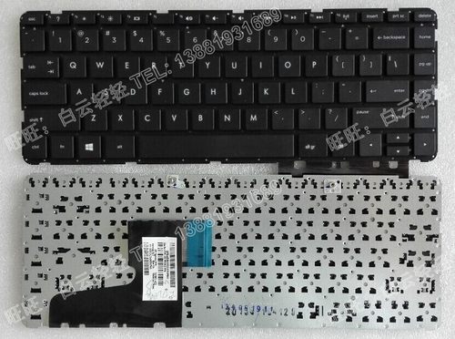全新英文 HP惠普 14-d046tu 14-d051tu 14-d101tx 14-D键盘US
