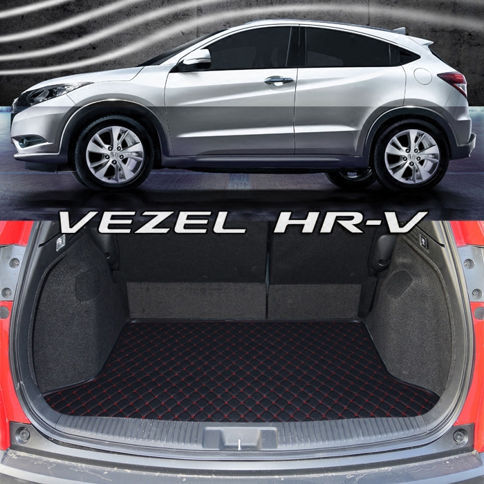 2023款VEZEL后备箱垫 右軚車ehev vezel后备箱垫 rv3 4 5 6 ru1 5