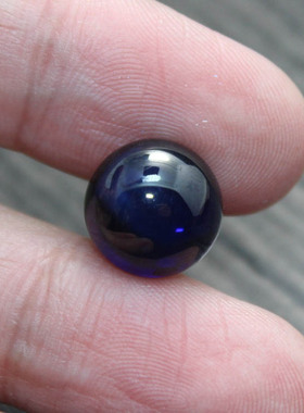 圆形平底裸石戒指欧美情侣街拍