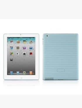果铺bone适用于苹果iPad2/3/4 iPad Wave 2保护套/壳硅胶软外套