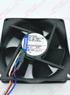 正品德国ebmpapst散热风扇 8414 N/2H 24V 100mA 2.4W 8025 三线
