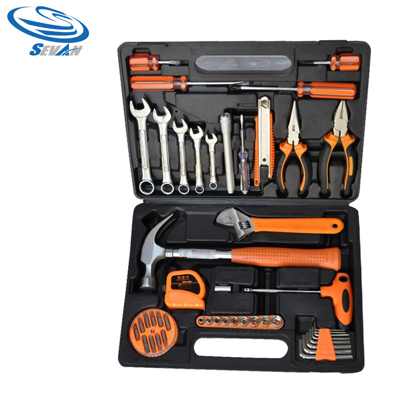 森凡Sevan 46件套工具组套套装/万能工具箱/维修工具套装礼品组套