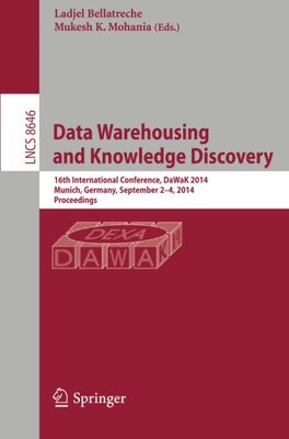 【预售】Data Warehousing and Knowledge Discovery: 16th...