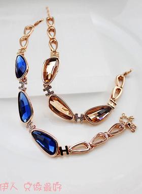 多彩防过敏不掉色手链限量包邮