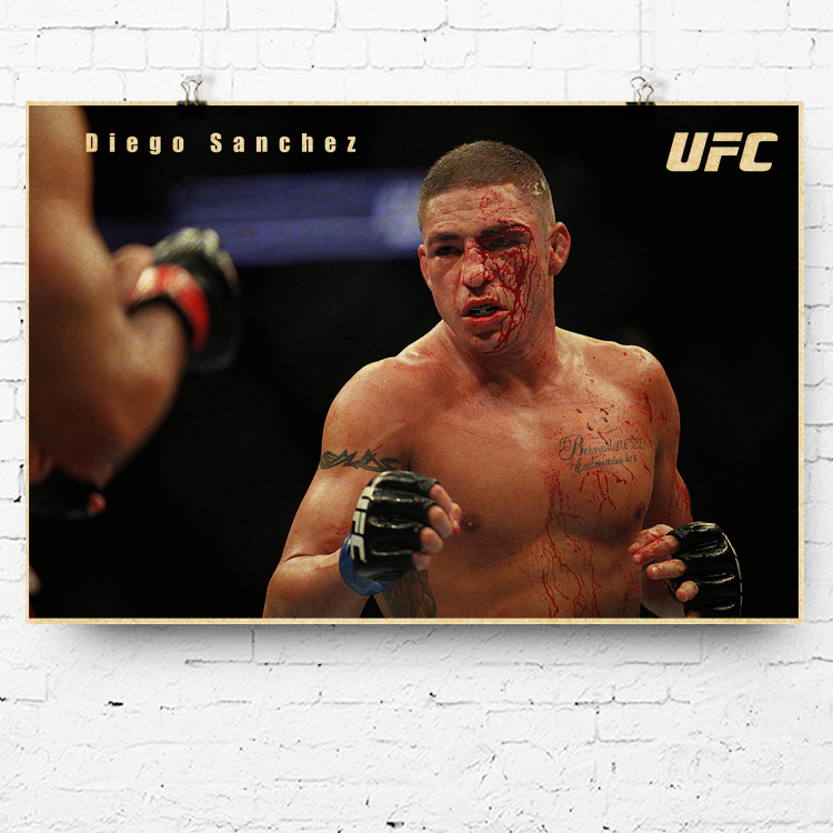 UFC比赛海报定制比赛海报