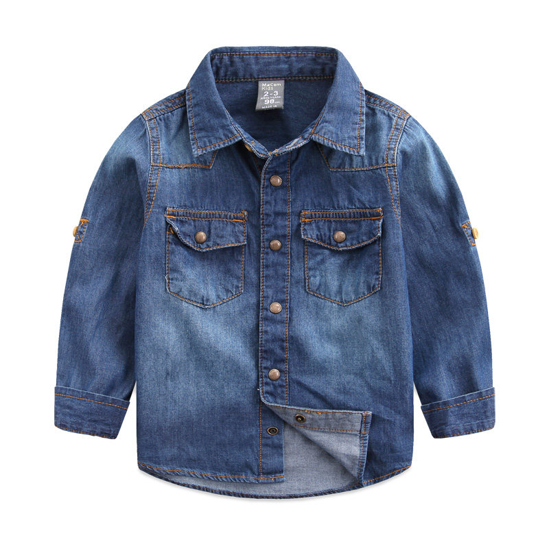 Chemise garcon à manche longue - Ref 2075664 Image 1