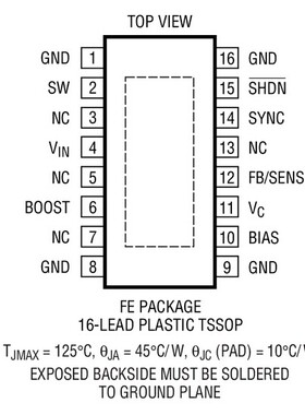 进口原装  LT1956EFE LT1956IFE LT1956 TSSOP现货