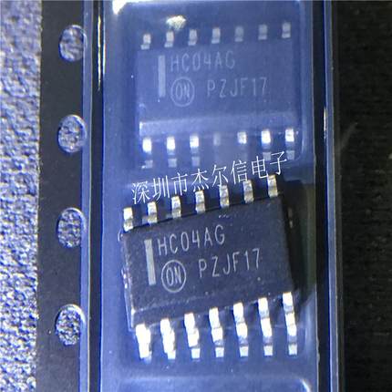MC74HC04ADR2G 74HC04A HC04AG  SOP-14 ON 进口原装 可直拍 出样