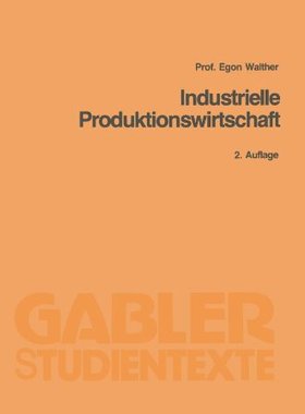 【预售】Industrielle Produktionswirtschaft