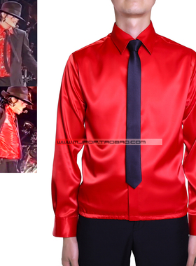 杰克逊演出服Michael Jackson衬衣危险Dangerous衬衫杰克逊服装