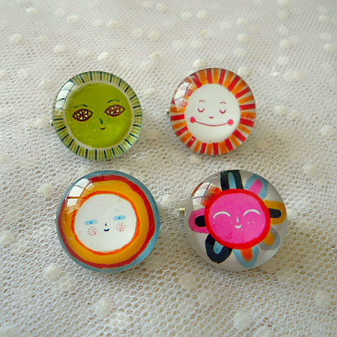 Broche en cristal artificiel - Ref 1177153 Image 1