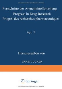 Arzneimittelforschung Der Fortschritte Progr... 预售