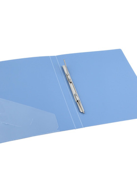 齐心AR151A-P A4打孔夹 2孔夹 蛇夹 单弹簧夹20MM 文件夹 资料夹