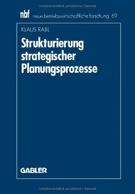 【预售】Strukturierung Strategischer Planungsprozesse