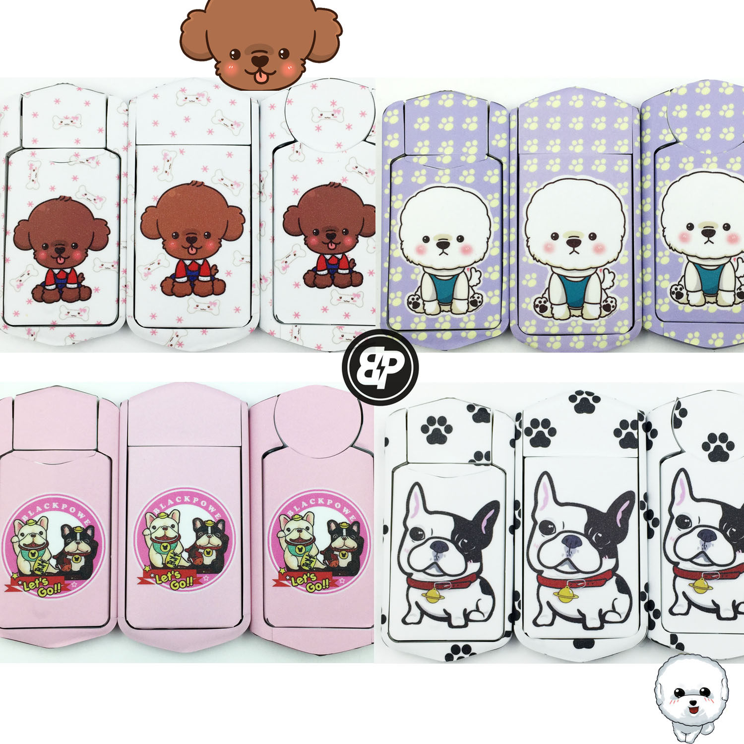 Autocollant pour téléphone portable BLACKPOWER - Ref 1369202 Image 1