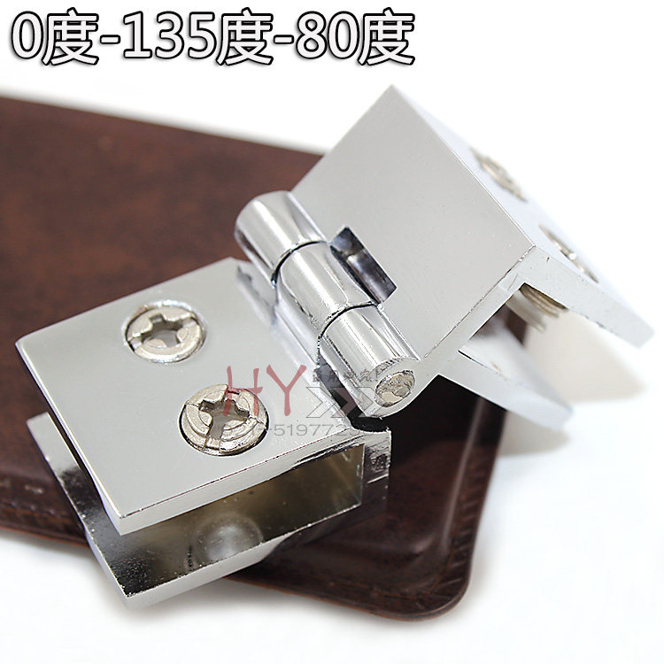 高级 玻璃合页/酒柜门铰链/加厚玻璃柜门合页/0度90度180度铰链图片