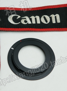 m42-EF口转接环 带顶针挡板m42镜头转佳能EOS单反接圈 无限远合焦