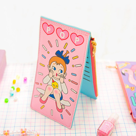 the republic of korea bentoy Stick girl lovely have more cash than can be accounted for Fold Clip Ferrule Long Purse student Certificates walletin the Storage consolidation , Home Storage appliances , Storage bag , Card package/Document bag  category - from Buy2taobao.com to provide professional Taobao agent buy service