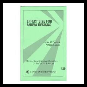 【预售】Effect Size for Anova Designs