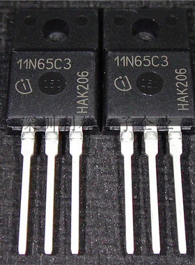 现货 SPA11N65C3  11N65C3  TO-220F  11A/650V 全新原装