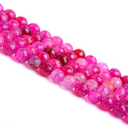 DIY handmade jewelry accessory materials rose faceted agate beads beads agate semi-finished products