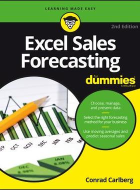【预订】Excel Sales Forecasting for Dummies, 2/e