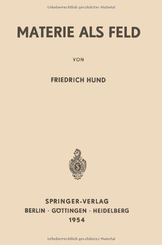【预订】Materie ALS Feld: Eine Einfuhrung