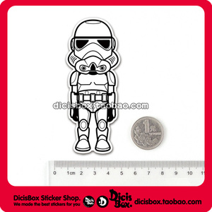 风暴兵 笔记本贴纸 行李箱贴纸 死飞贴纸 旅行箱贴纸 手机贴纸