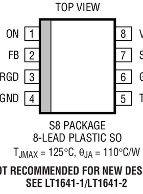 进口原装  LT1641CS8 LT1641IS8 LT1641 SOP8 现货可直拍