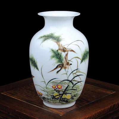 景德镇现代时尚家居客厅冬瓜瓶