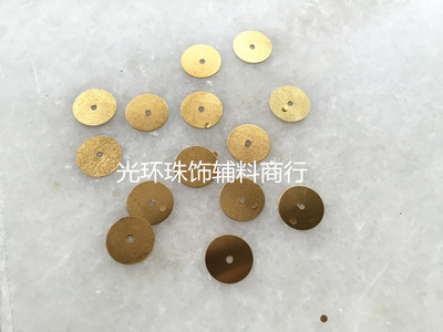 diy圆形手工饰品金属片