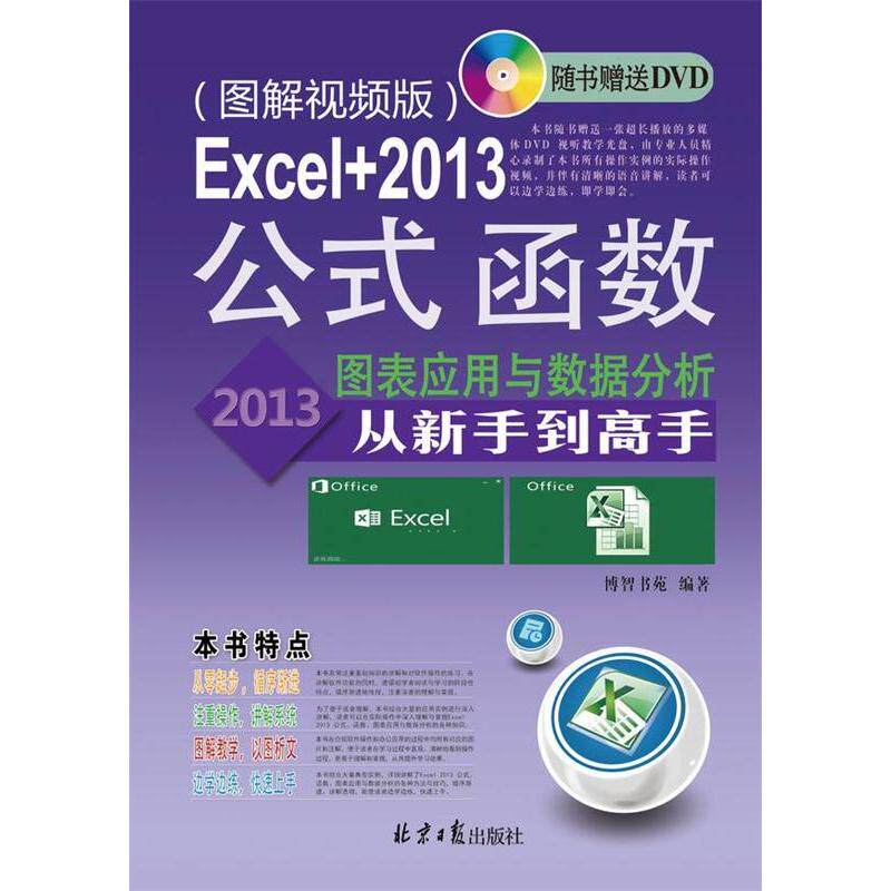 Excel+2013公式、函数、图表应用于数据分析从新手到高手：图解视频版