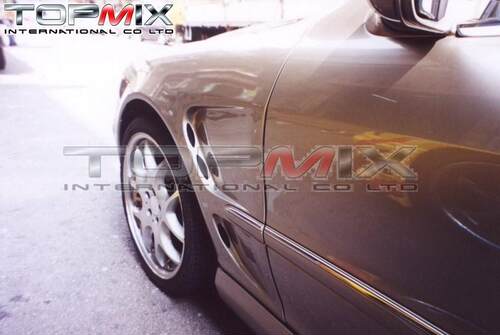 S63 S500 W220 叶子板沙板改装 BENZ SCLASS W220 side fenders