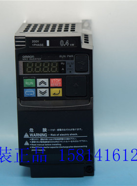 单相  3G3MX2-AB004-ZV1 AC200OMRON欧姆龙全新原装电流变频器