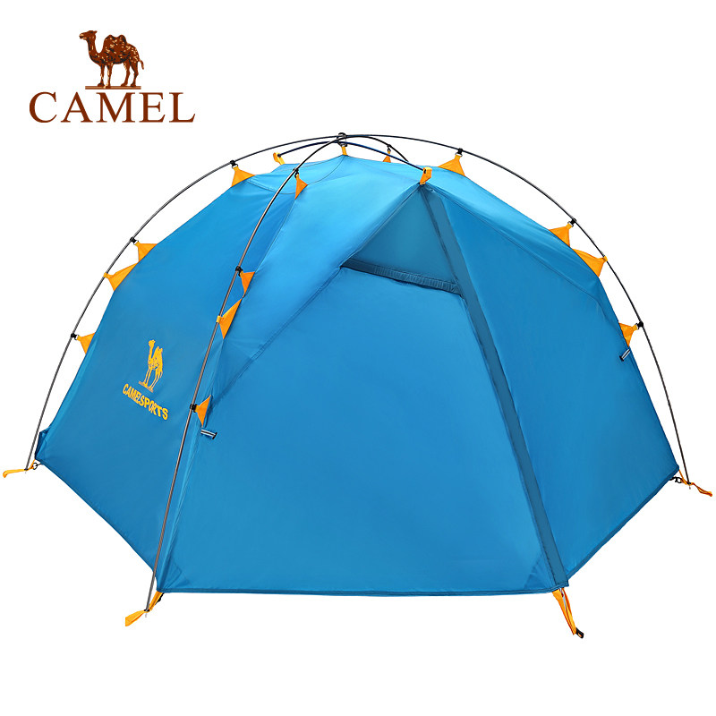 【非卖品】户外双人双层铝杆户外露营防雨帐篷