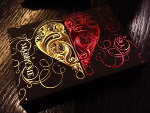 默默纸牌 LPV deck美国豪华情人节收藏款扑克牌红金一套