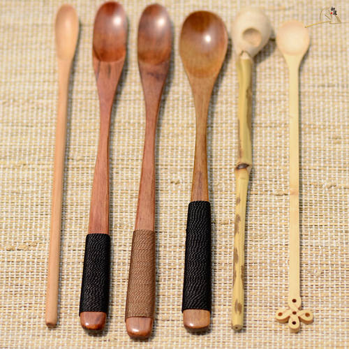 日式粉勺香粉搅拌勺咖啡勺茶匙