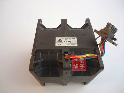 原装台达 GFC0812DW 双叶8厘米8076汽车增压暴力风扇 DC12V 6.6A