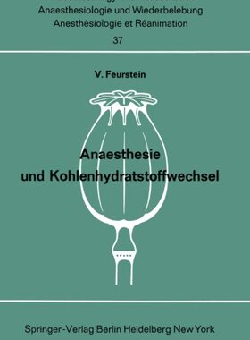 【预订】Anaesthesie Und Kohlenhydratstoffwechsel