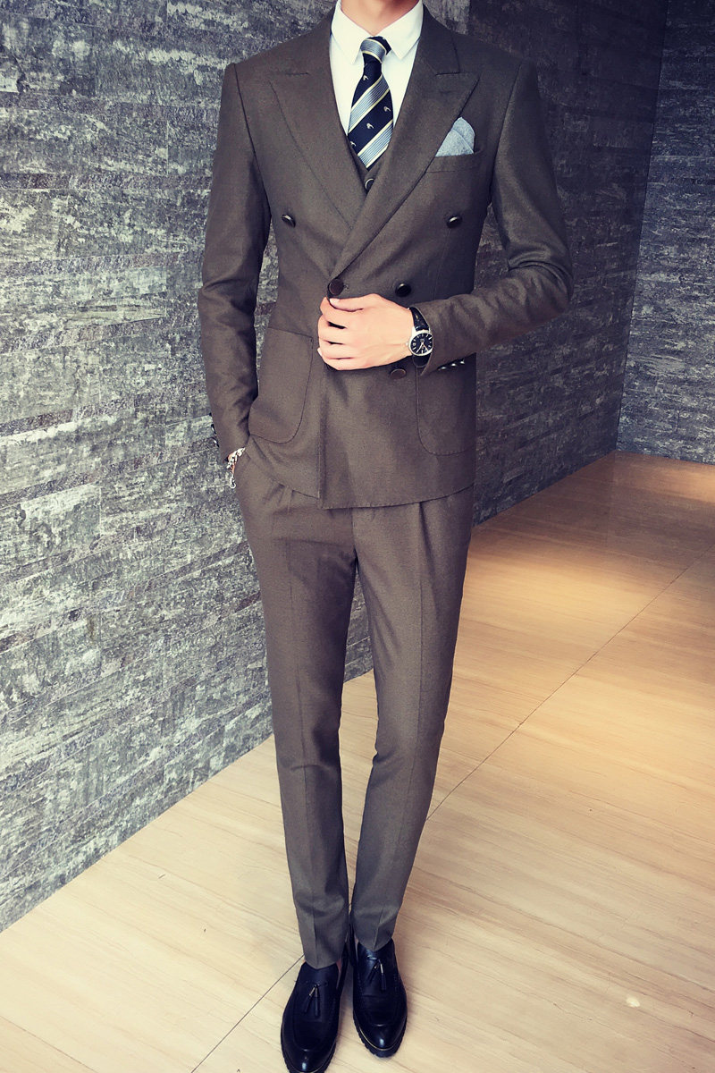 Costume homme en polyester pour automne - Ref 1579941 Image 6