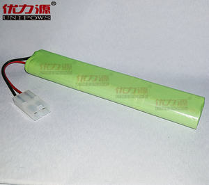 优力源7.2V电池组2350mAh 5号电船电池组 双柱单层组合配2A插头