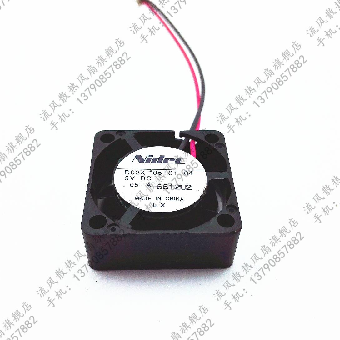 NIDEC 全新原装 d02x-05ts1 04 5v 0.04A 2510 2.5厘米硬盘风扇