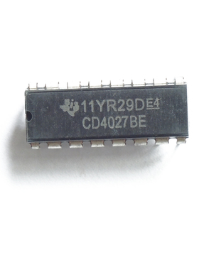 直插 CD4027BE DIP-16 CD/HEF/HCF4027BE HEF4027BE  原装